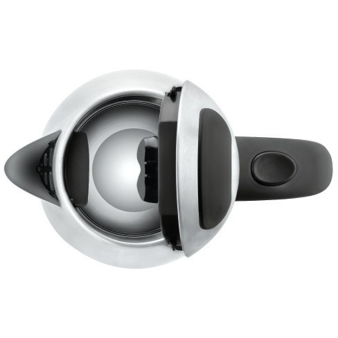 WMF Stelio 041302 Wasserkocher 1,7 l 2400 W Schwarz, Edelstahl