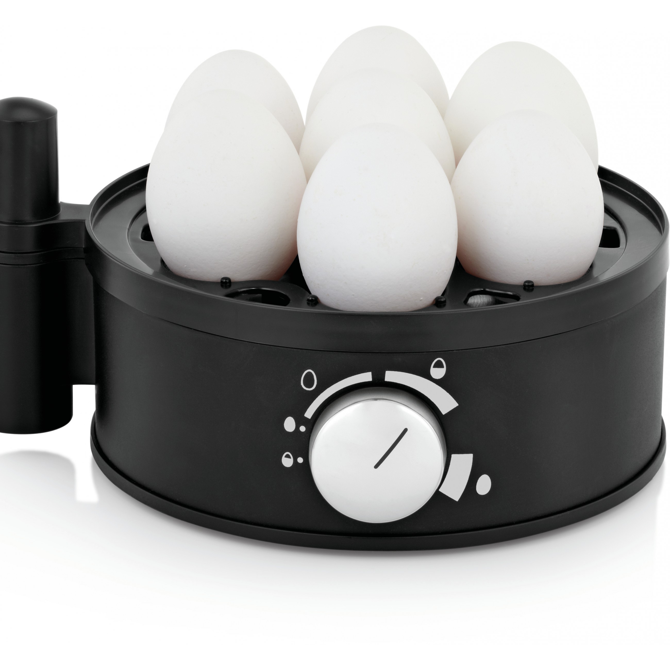 WMF Stelio 0415070011 7 Eier 380 W Schwarz, Chrom