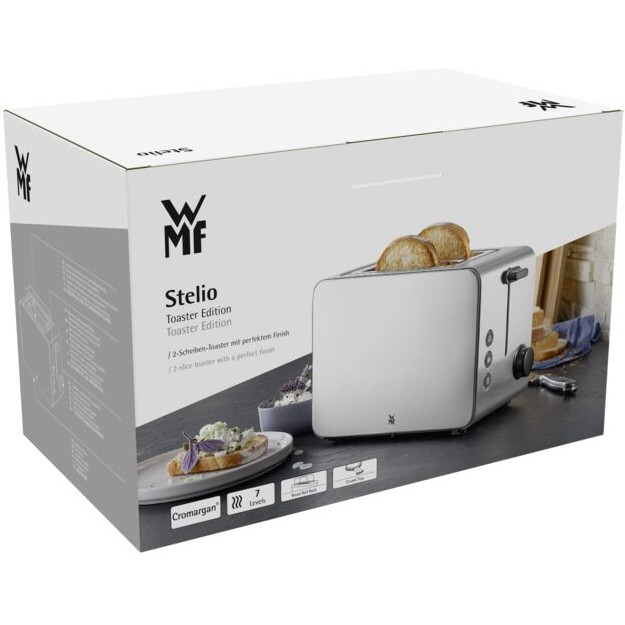 WMF Stelio 0414210011 7 2 Scheibe(n) 1000 W Edelstahl