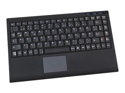 KeySonic ACK-540U+ (DE) Tastatur Büro USB QWERTZ Schwarz