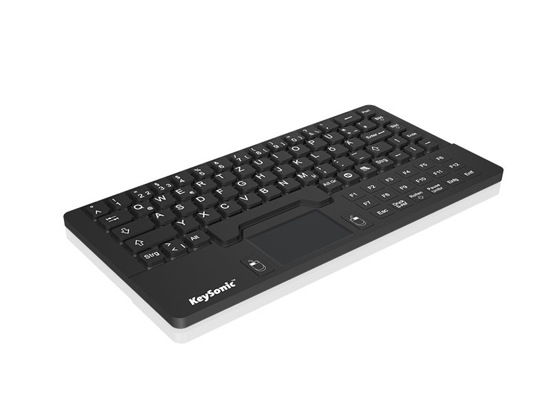 KeySonic KSK-5031IN Tastatur Universal USB QWERTZ Deutsch Schwarz