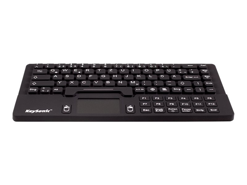 KeySonic KSK-5031IN Tastatur Universal USB QWERTZ Deutsch Schwarz