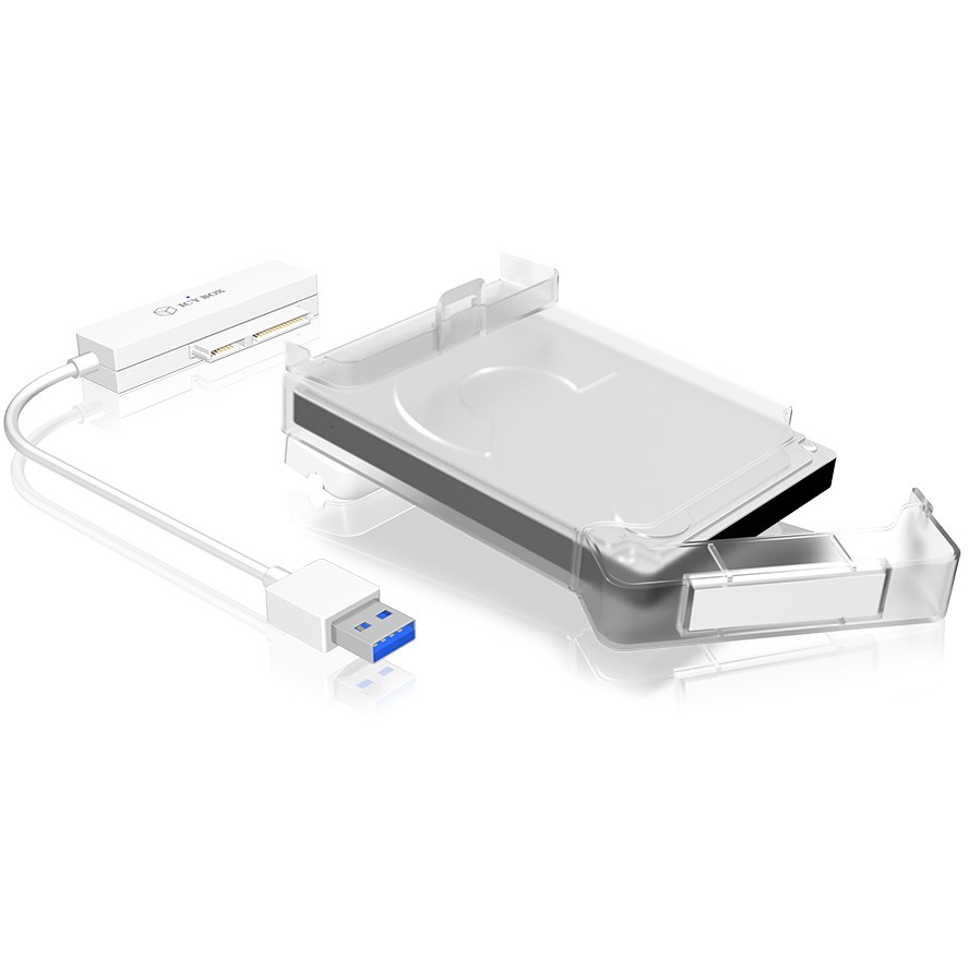 Adapter Kabel IcyBox 2,5 SATAI-III SSD -> USB 3.0 9,5mm