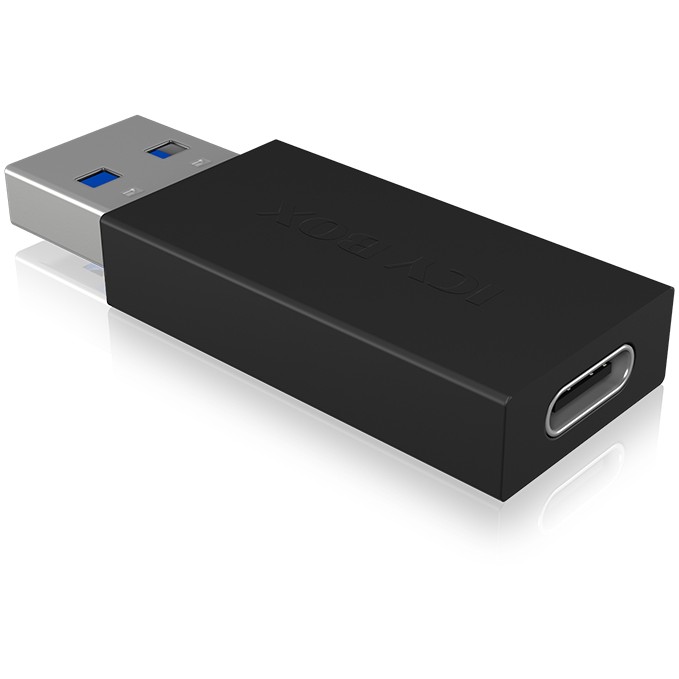 Adapter IcyBox USB 3.1 Type A Stecker -> USB Type C Stecker retail