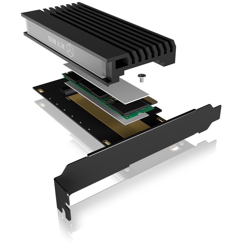 ICY BOX IB-PCI214M2-HSL Schnittstellenkarte/Adapter Eingebaut M.2