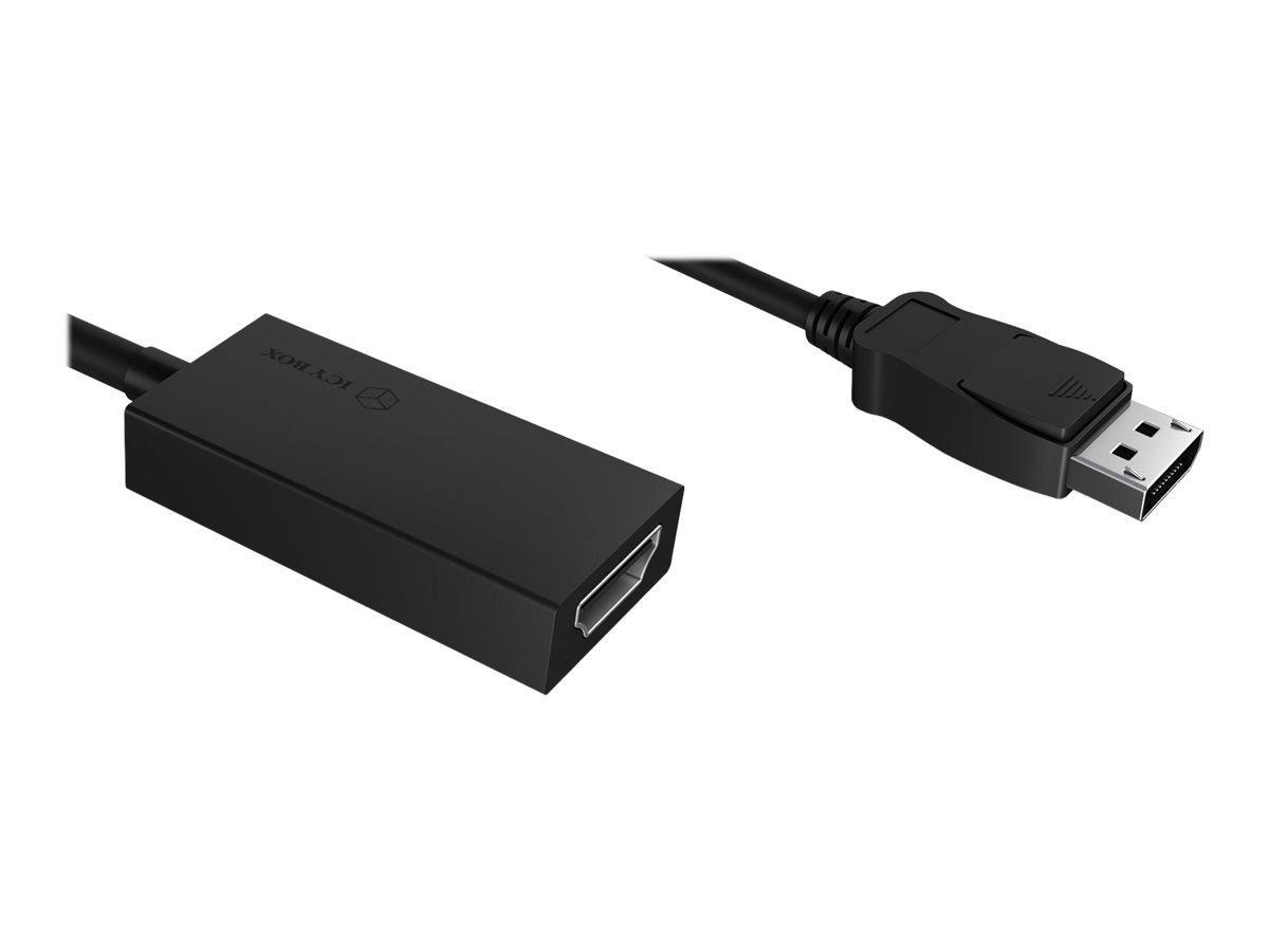 ICY BOX IB-AC508a DisplayPort HDMI Schwarz