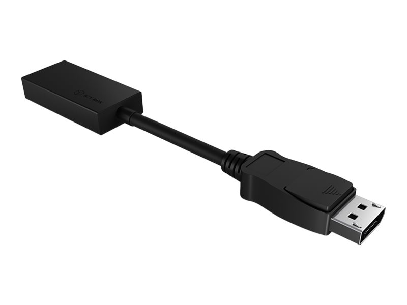 ICY BOX IB-AC508a DisplayPort HDMI Schwarz