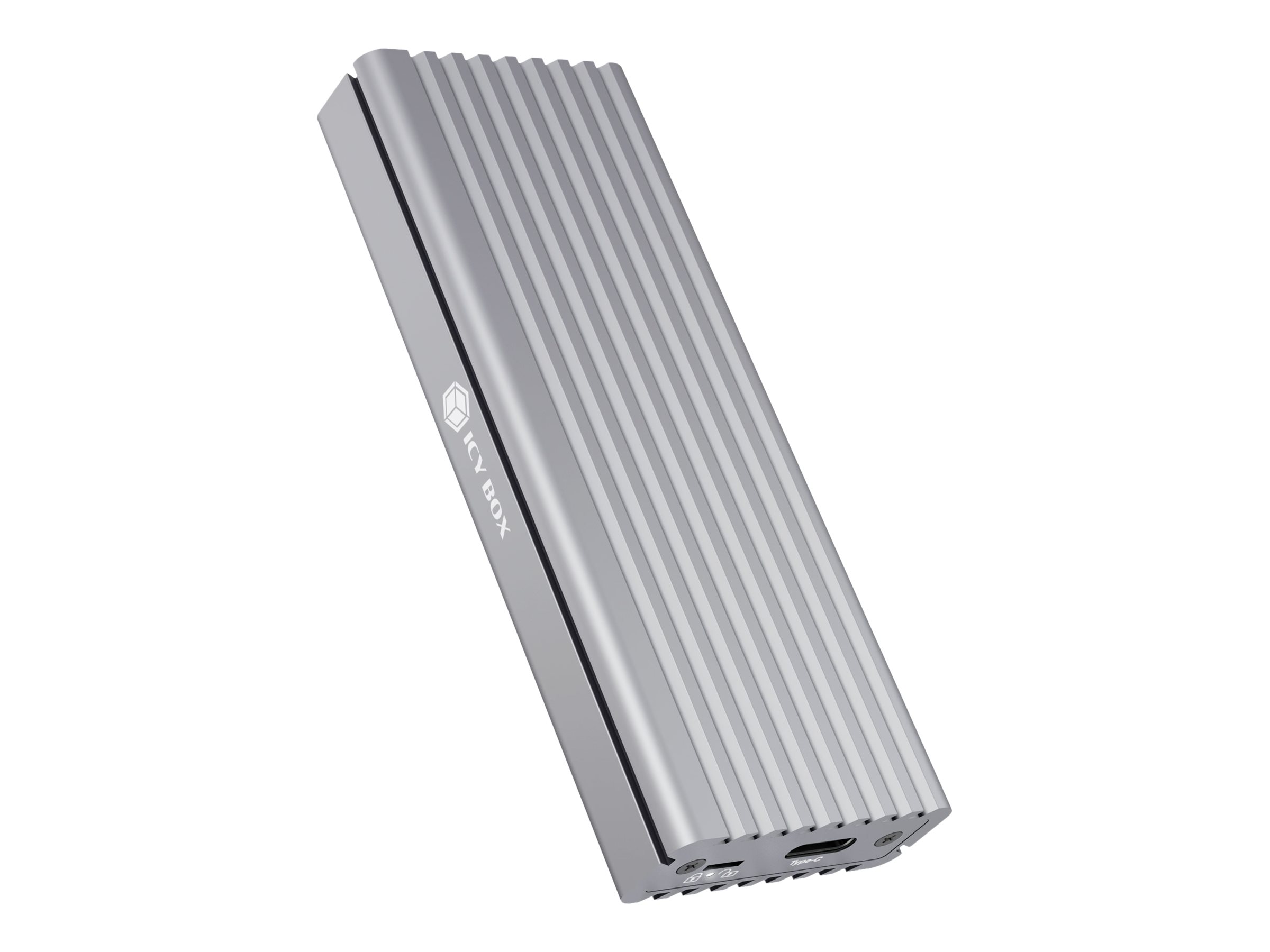 ICY BOX IB-1817MA-C31 SSD-Gehäuse Silber M.2