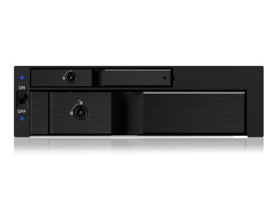 ICY BOX IB-173SSK 13,3 cm (5.25) Speicherlaufwerkbehälter Schwarz