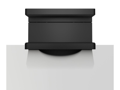 ICY BOX IB-MSA106-HH Passive Halterung USB-Hub Schwarz