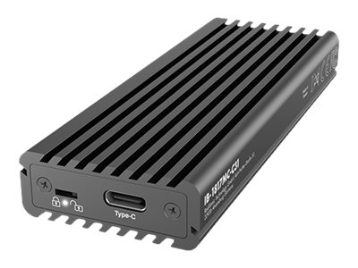 Geh. IcyBox USB 3.1 Typ-C M.2 NVMe SATA SSD Gehäuse extern