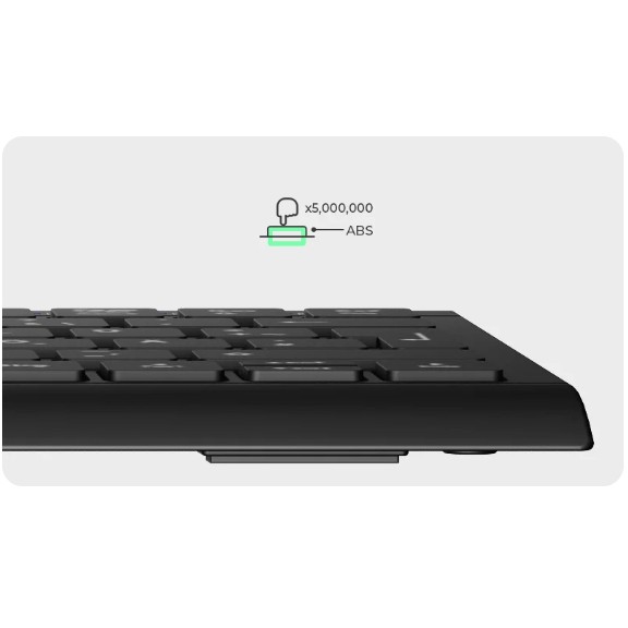 KeySonic KSK-5011ELC (DE) Tastatur Haus USB QWERTZ Deutsch Schwarz