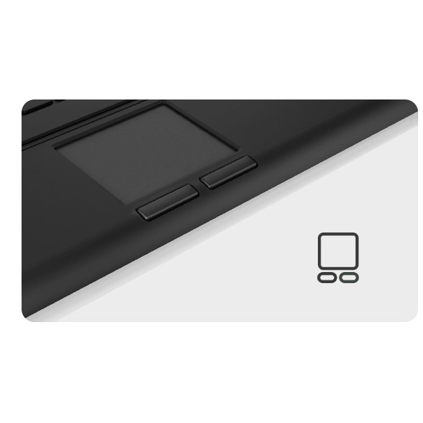 KeySonic KSK-5211ELU (DE) Tastatur Haus USB QWERTZ Deutsch Schwarz