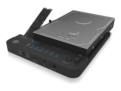 ICY BOX IB-2913MCL-C31 USB 3.2 Gen 2 (3.1 Gen 2) Type-C Schwarz