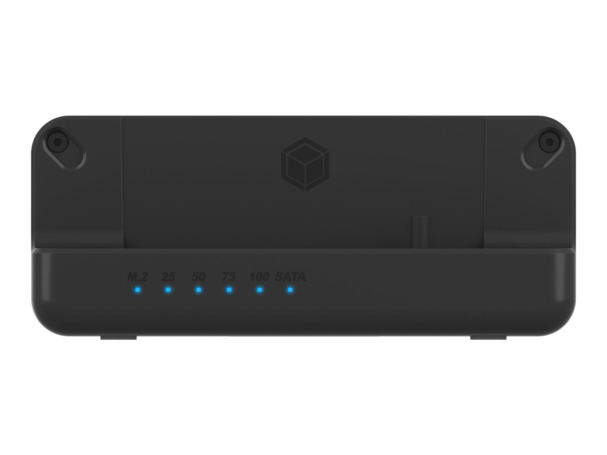 Docking- & Klonestation IcyBox M.2NVMe SSD,2,5/3,5SSD/HDD retail