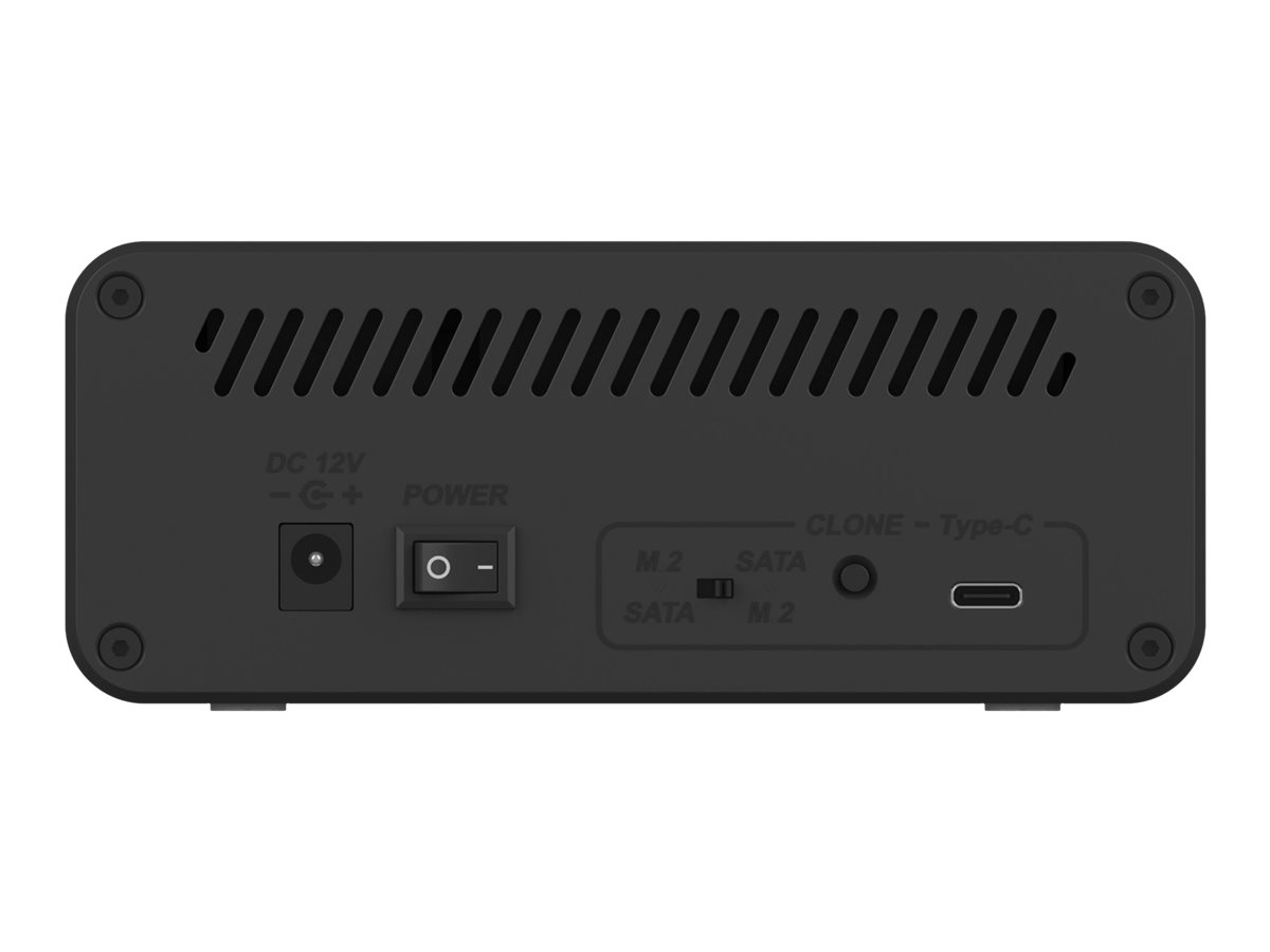 Docking- & Klonestation IcyBox M.2NVMe SSD,2,5/3,5SSD/HDD retail