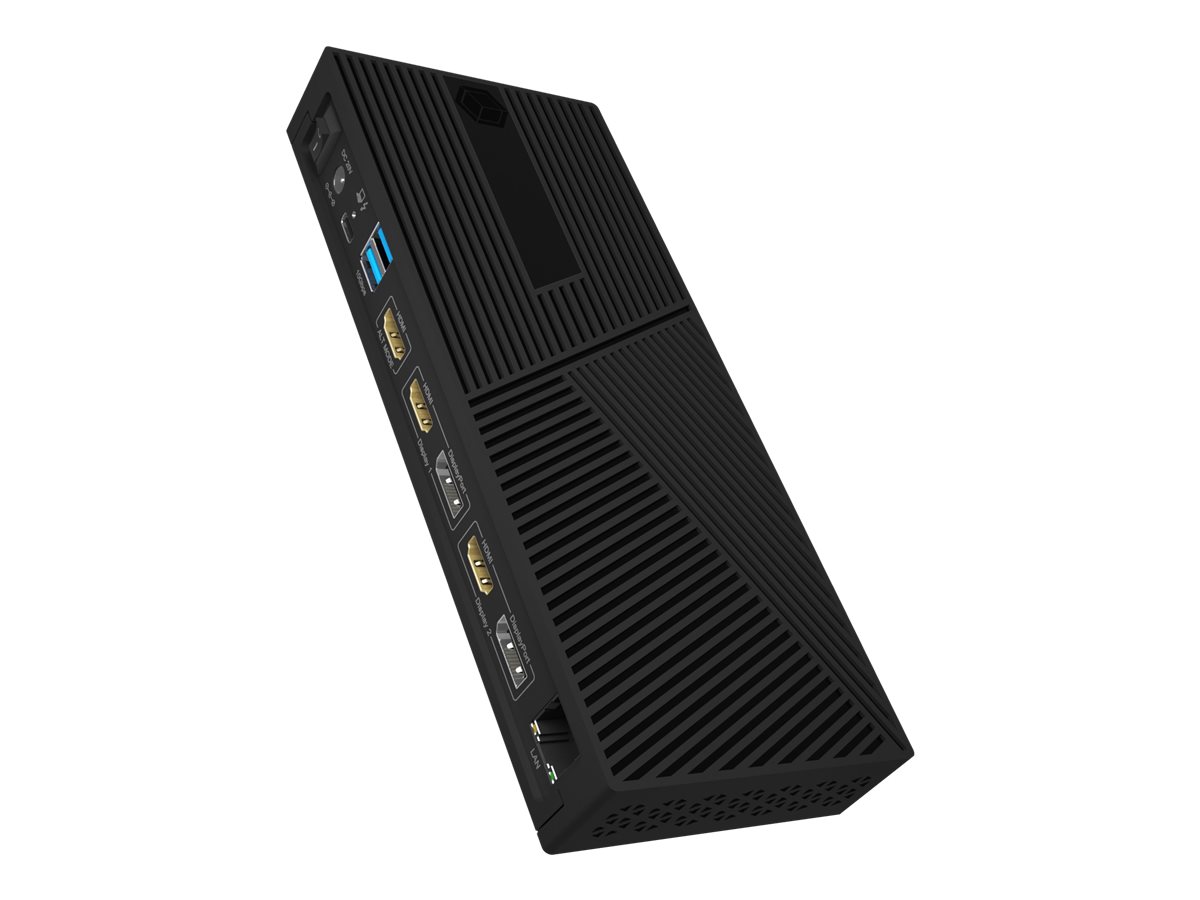 ICY BOX 11 in 1 Hybrid DockingStation mit dreifacher Videoausgabe