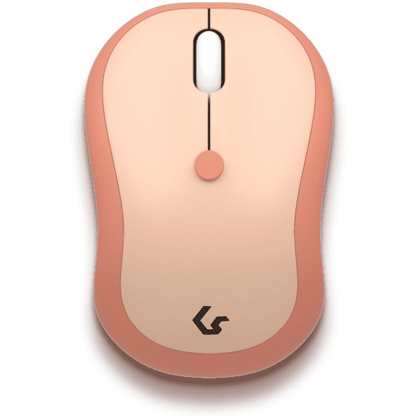 KeySonic KSKM-5200M-RF Tastatur Maus enthalten Büro RF Wireless QWERTZ Deutsch Beige, Braun, Pink