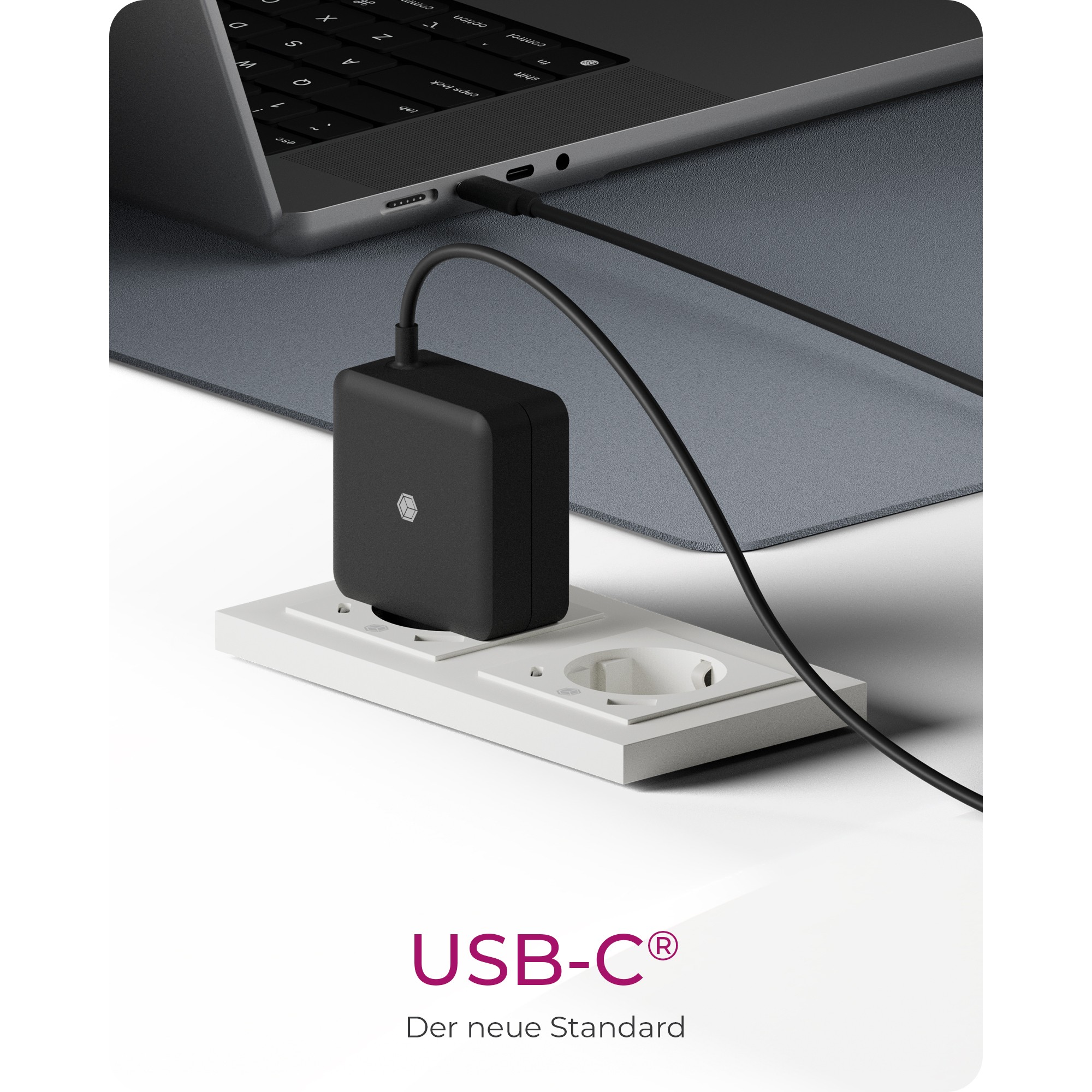 ICY BOX IB-PS111-PD Universal Schwarz AC Drinnen