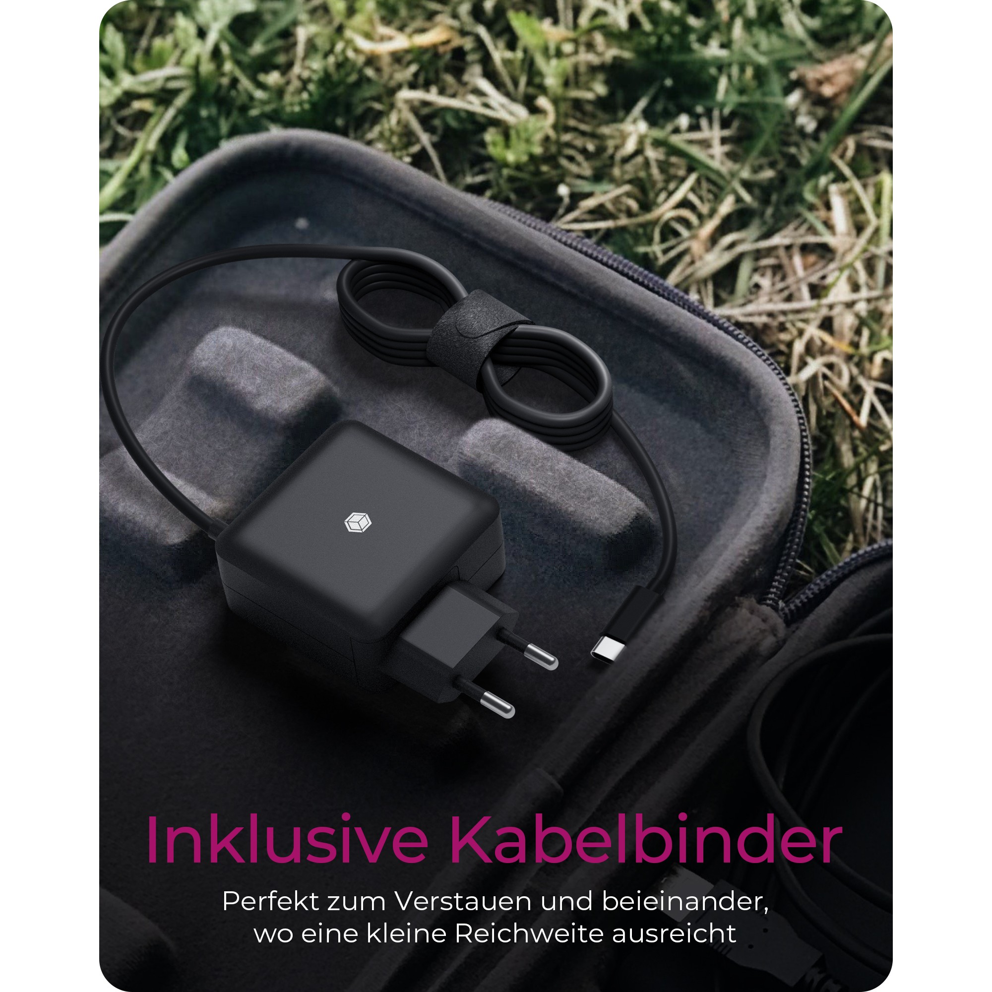 ICY BOX IB-PS111-PD Universal Schwarz AC Drinnen