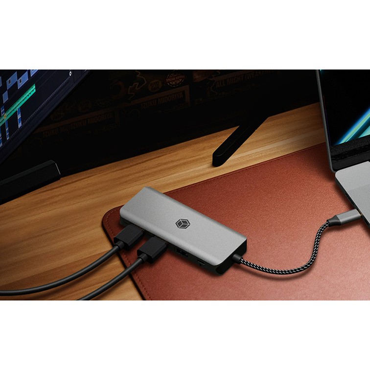 Dockingstation IcyBox 9-in-1 mobile USB 3.2 Gen 1 Type-C retail