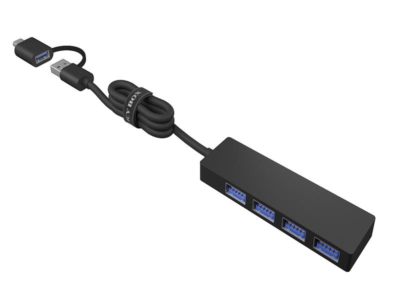 ICY BOX IB-HUB1424-C3 USB-C/USB 3.2 HUB 4xUSB 3.2