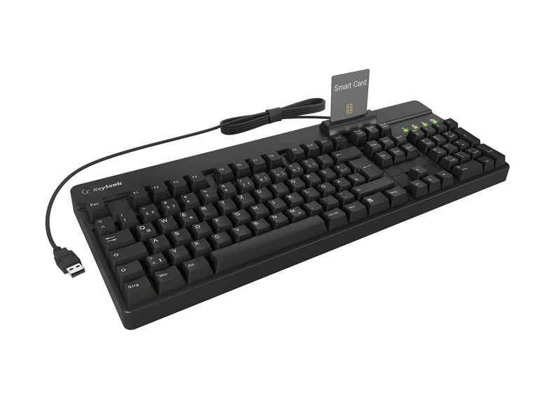 KEYSONIC KSK-8040U-CR Tastatur mit CR