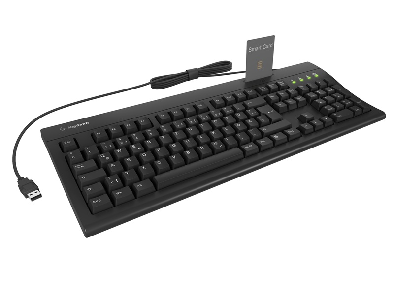 KEYSONIC KSK-8041U-CR Tastatur mit CR