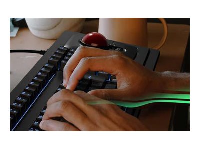 KEYSONIC KSK-8202ELU-T TastaturTrackball