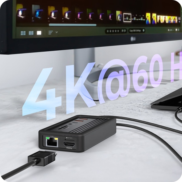 Dockingstation IcyBox 10 in 1 Slot f. M.2 NVME SSD