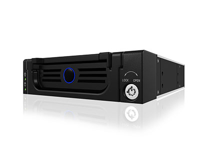 ICY BOX IB-138SK-B-II Carrier Panel Schwarz