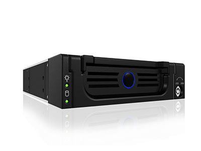 ICY BOX IB-138SK-B-II Carrier Panel Schwarz