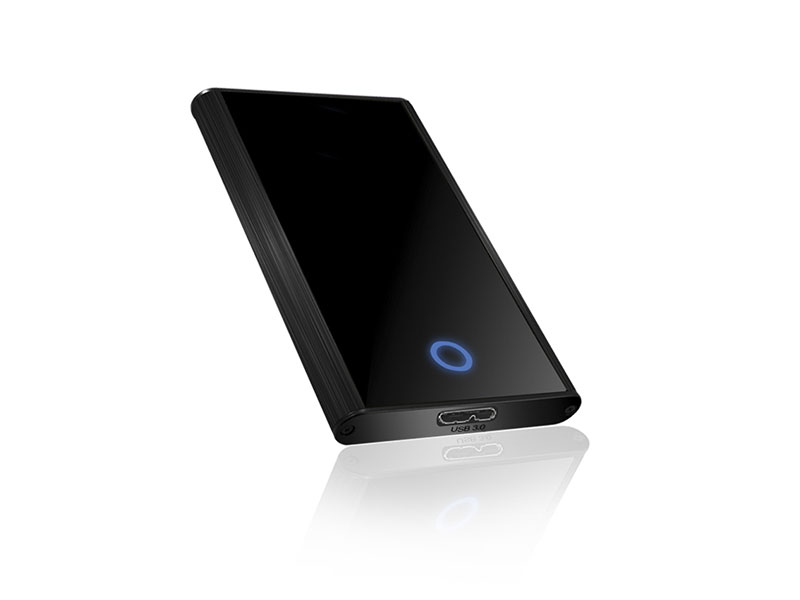 Geh. IcyBox USB 3.0  2,5 SATA3 HDD/SSD -> PC Aluminium sw retail