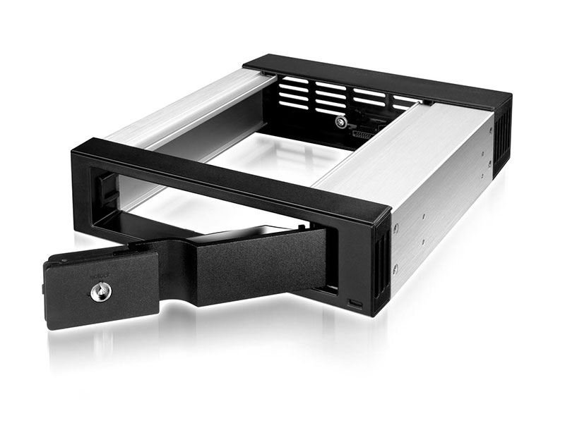ICY BOX IB-158SK-B 13,3 cm (5.25) Carrier Panel Schwarz