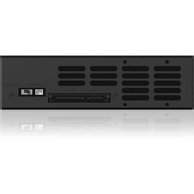 ICY BOX IB-158SK-B 13,3 cm (5.25) Carrier Panel Schwarz