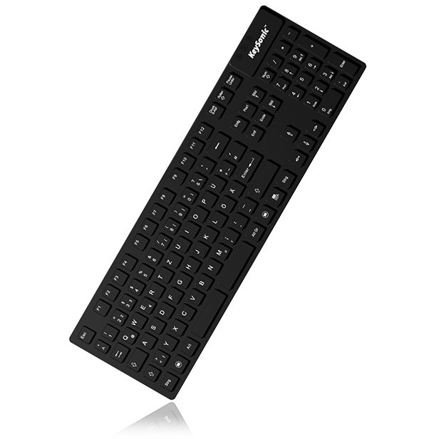 Tas Keysonic KSK-8030IN   (US) Industrietastatur 105T black bulk