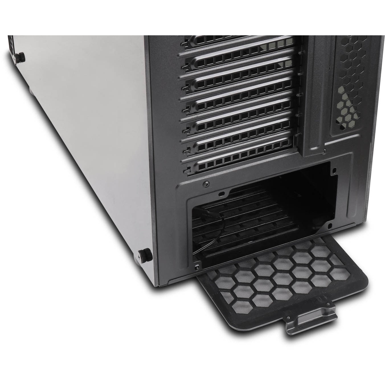 Cooltek Gehäuse VIER Midi Tower RGB Schwarz ATX/M-ATX/IT