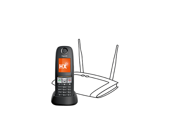 GIGASET E630HX schwarz TFT Farbdisplay