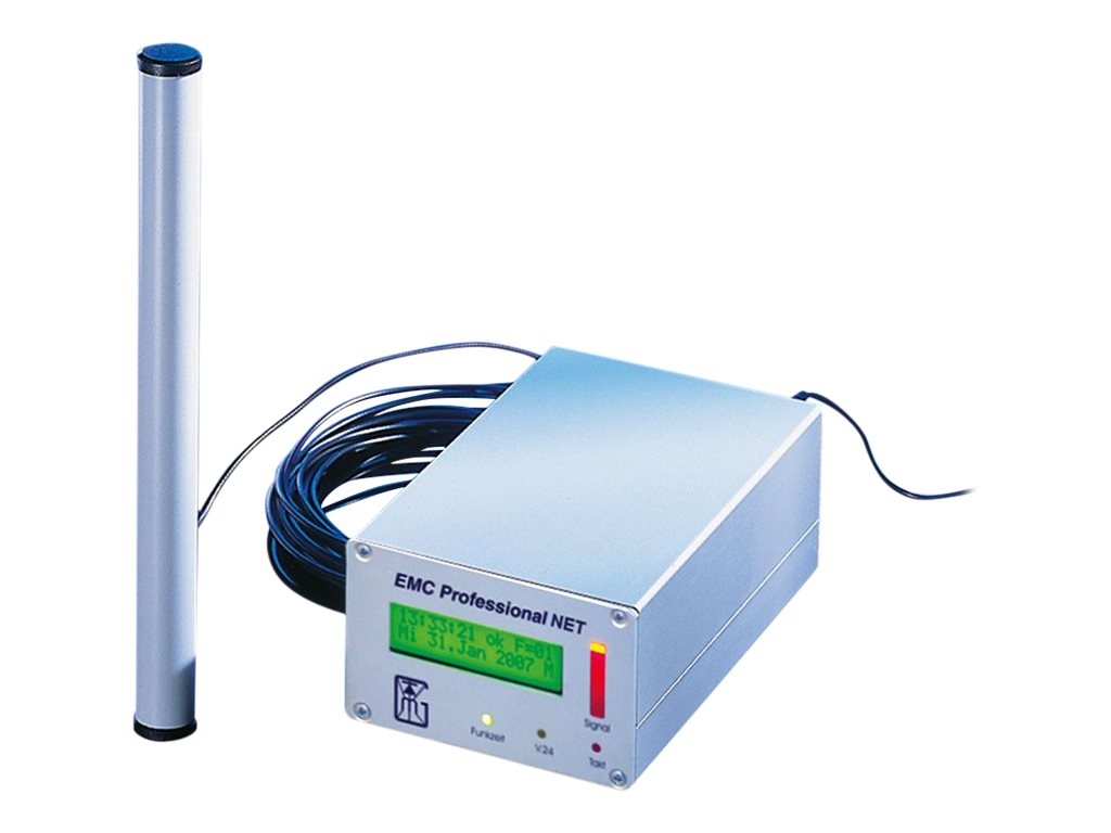 GUDE 3001 EMC Professional Zeitserver Mini-Tower, integrierte Funkuhr, ext. Antenne BNC, 5m
