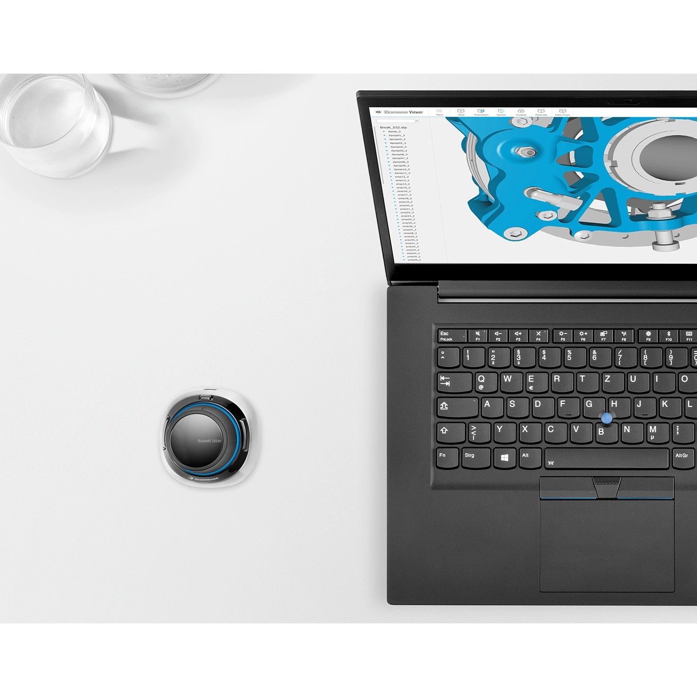 3DC SpaceMouse Wireless Kit 2 BT Edition