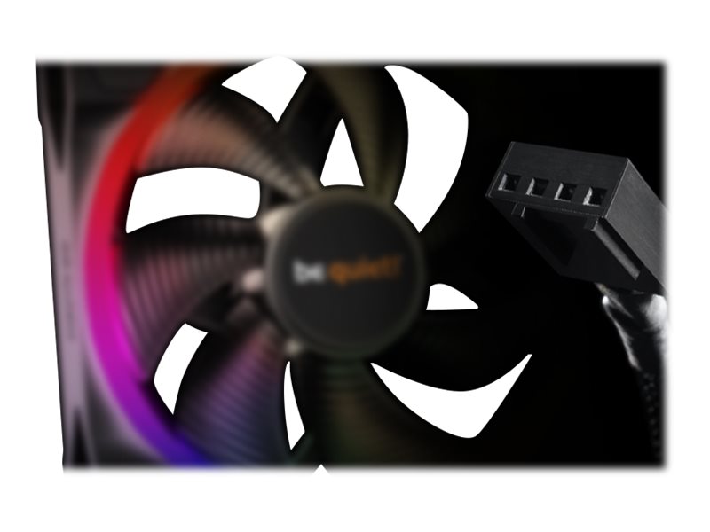 be quiet! Light Wings | 140mm PWM Computergehäuse Ventilator 14 cm Schwarz 1 Stück(e)