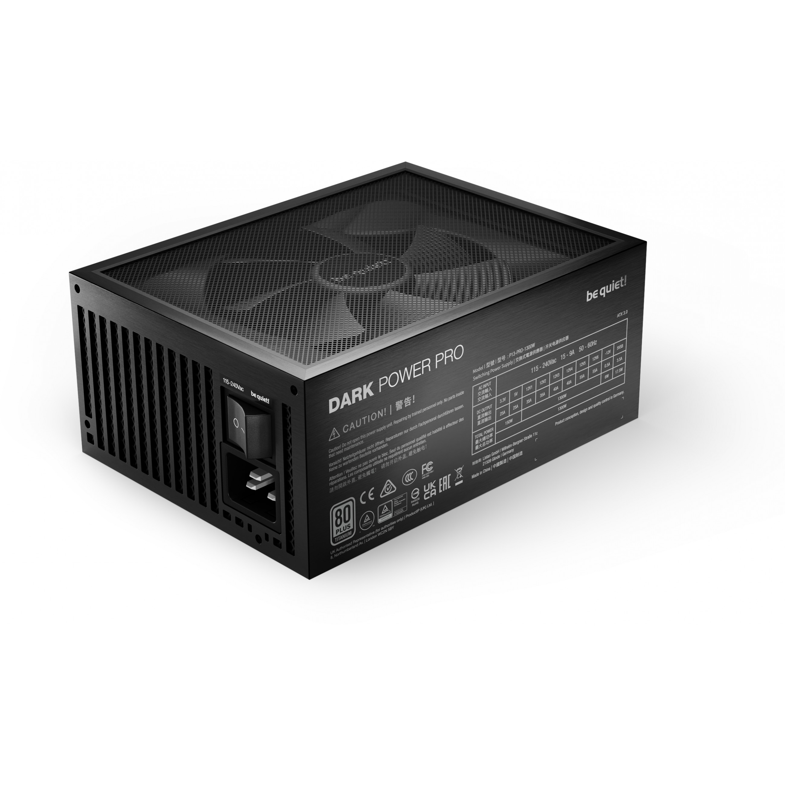be quiet! Netzteil Dark Power PRO 13 1300W Modular 80+ Titan