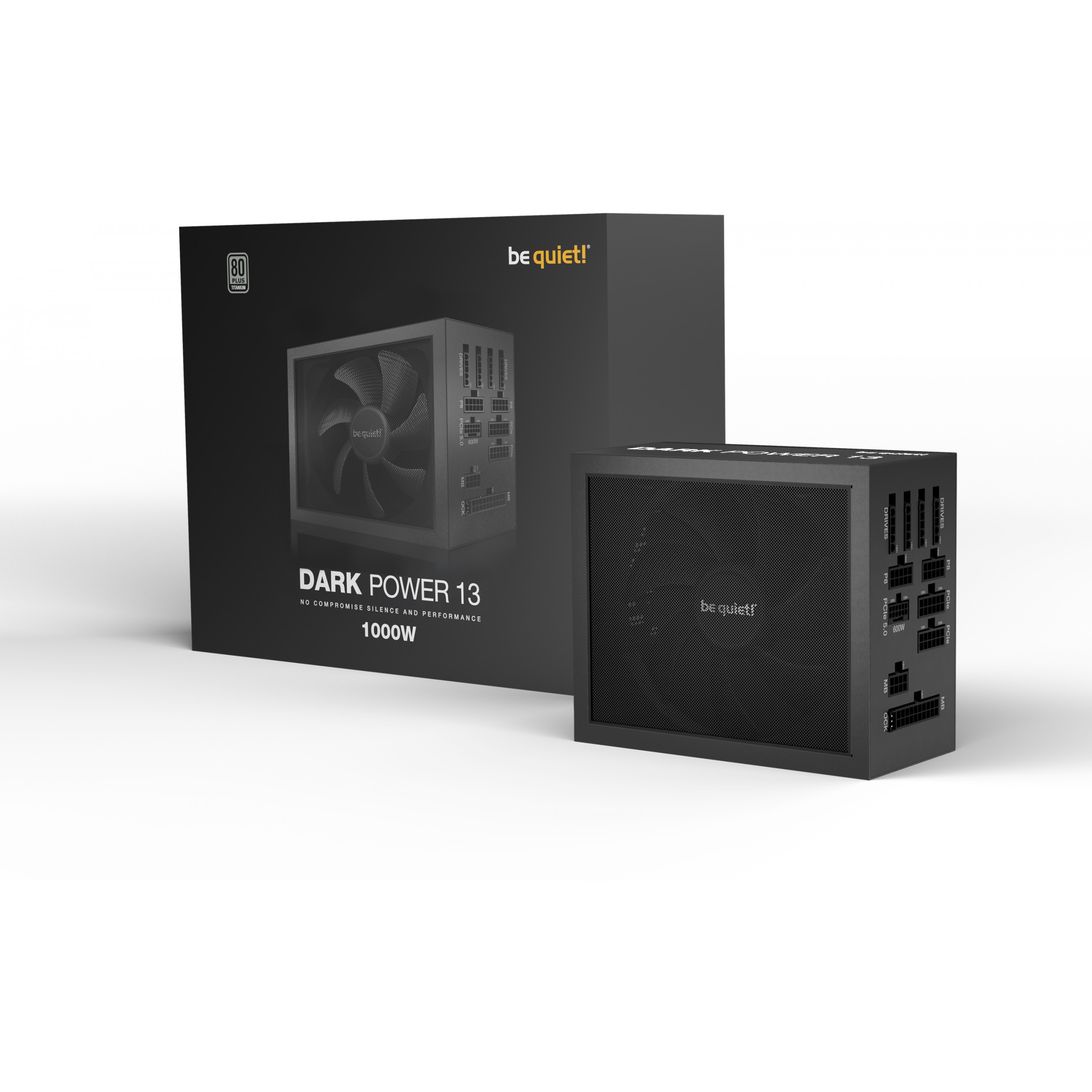 be quiet! Dark Power 13 Netzteil 1000 W 20+4 pin ATX ATX Schwarz