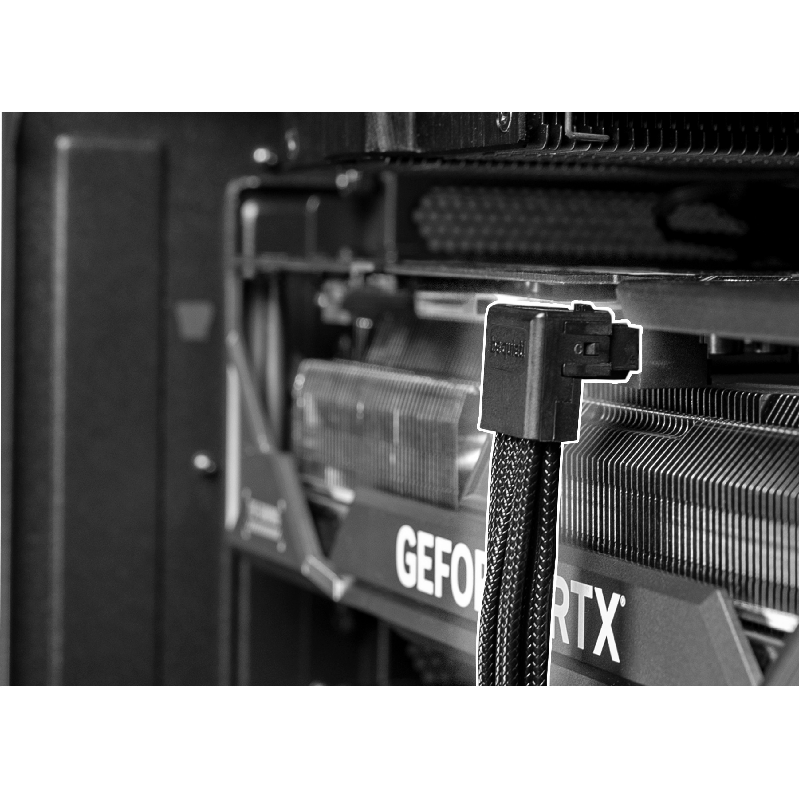 be quiet! 12V-2x6 / 12VHPWR 90° Cable PCI-E 0,7 m