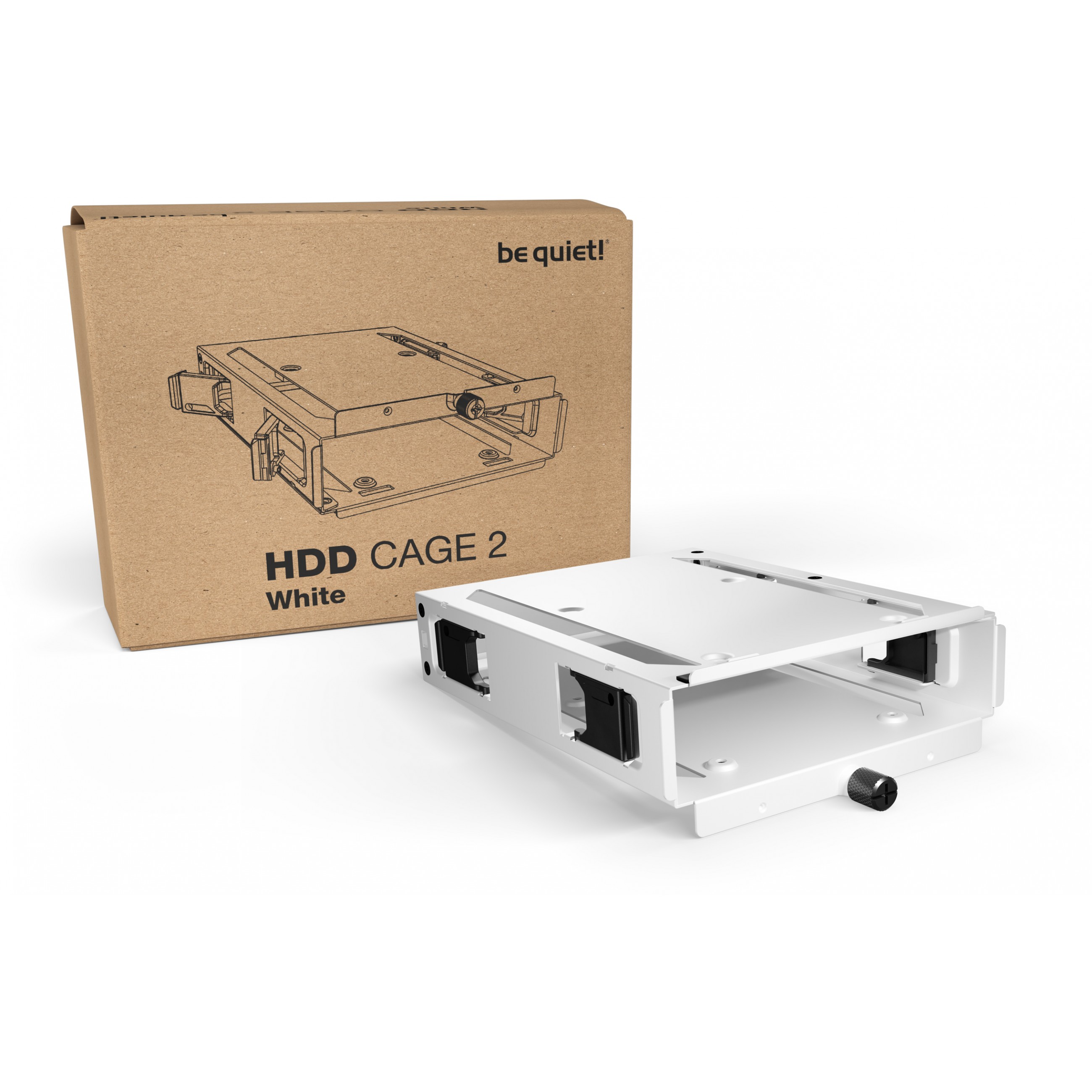 be quiet! HDD CAGE 2 White