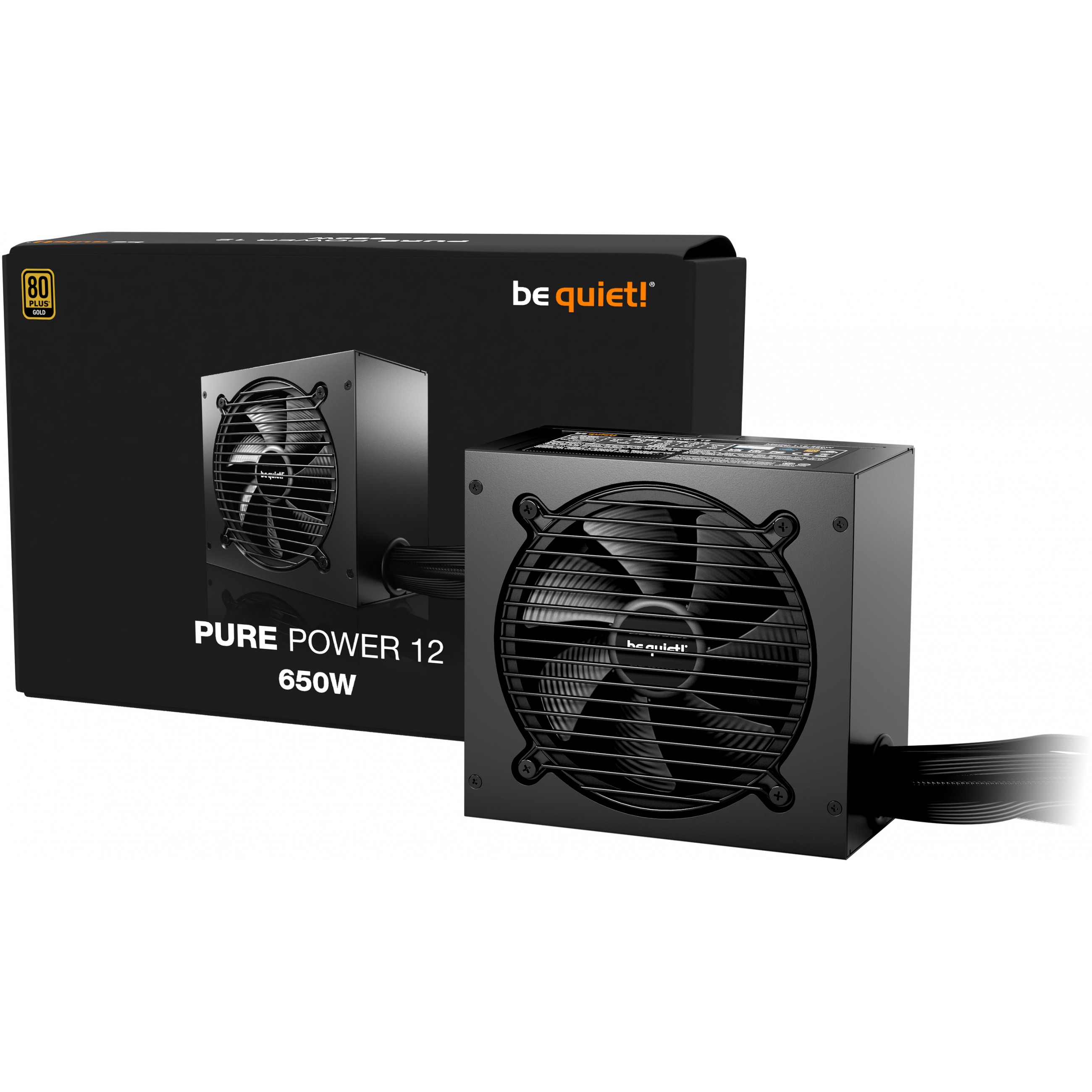 be quiet! Netzteil PURE POWER 12 650W 80+ Gold