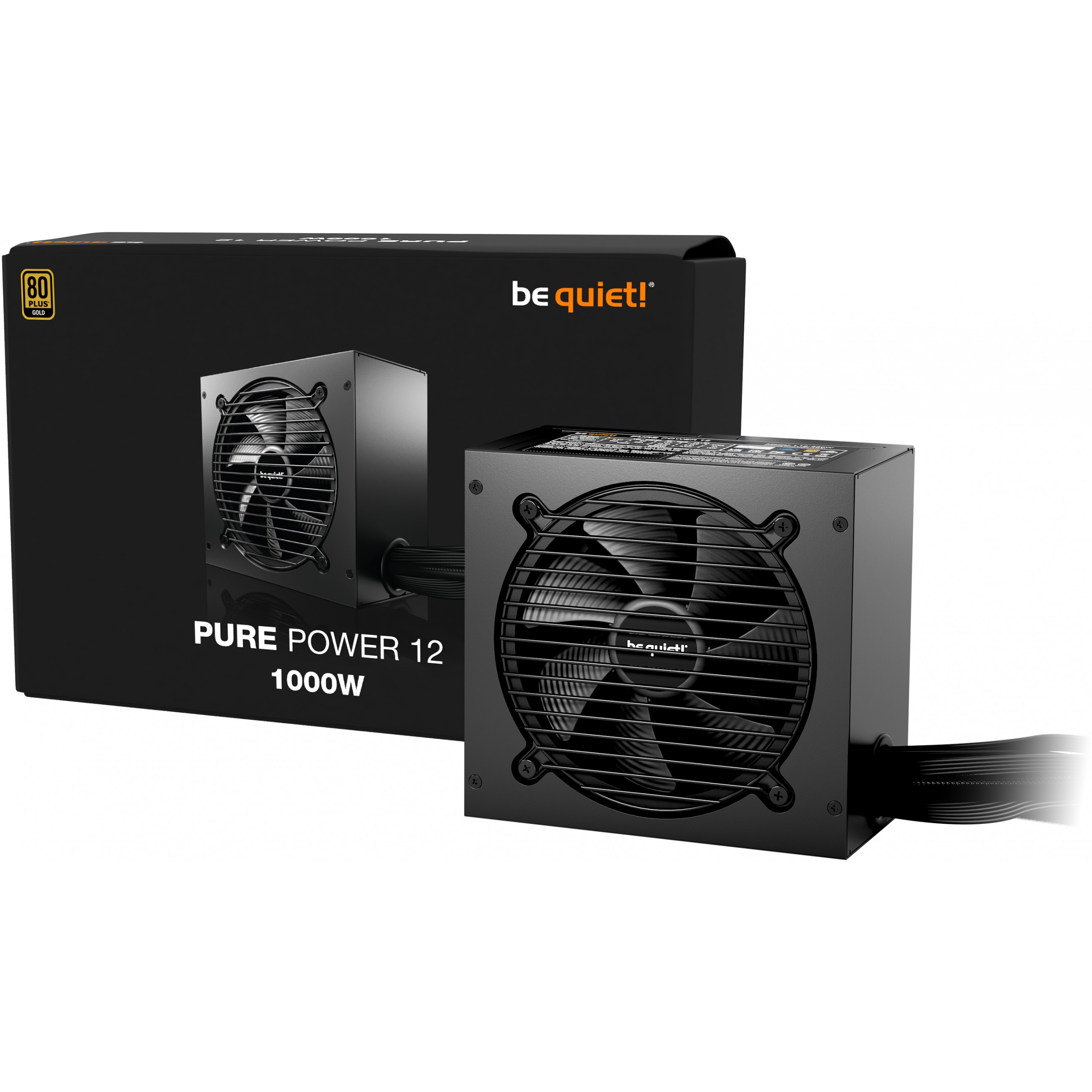 be quiet! Netzteil PURE POWER 12 1000W              80+ Gold