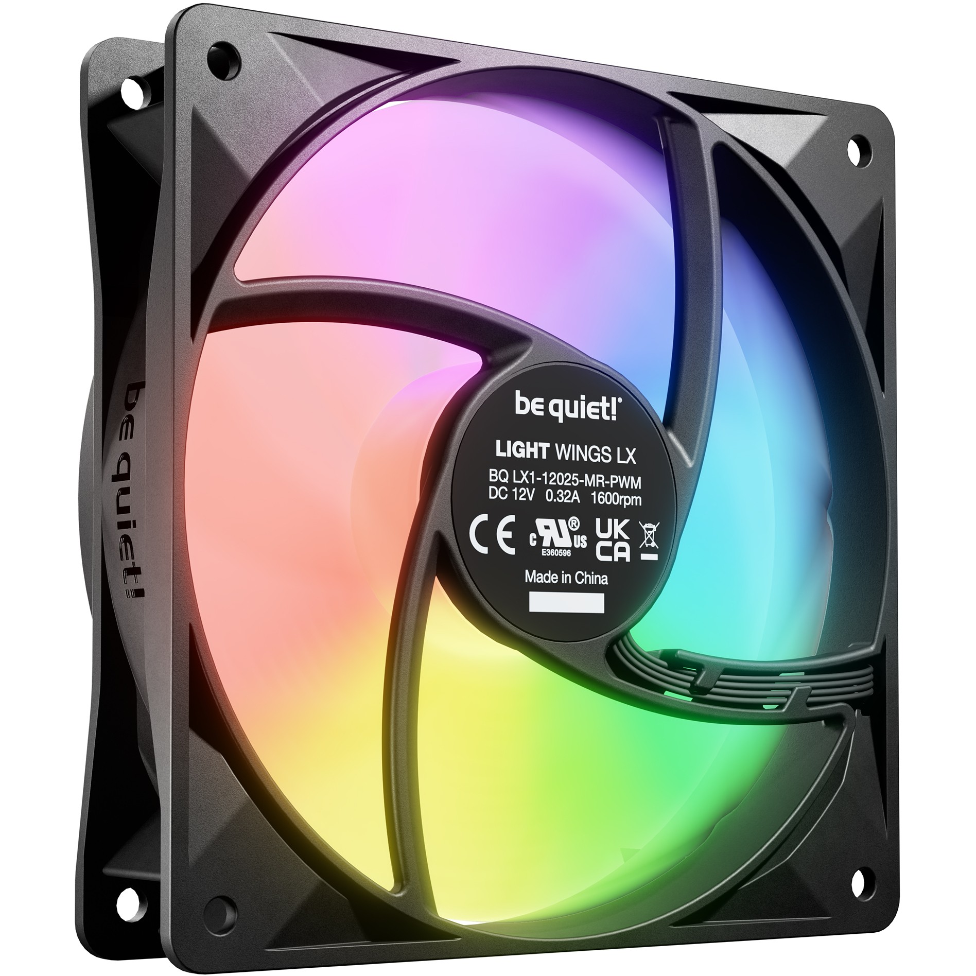 be quiet! Lüfter 120*120*25  Light Wings LX PWM Triple