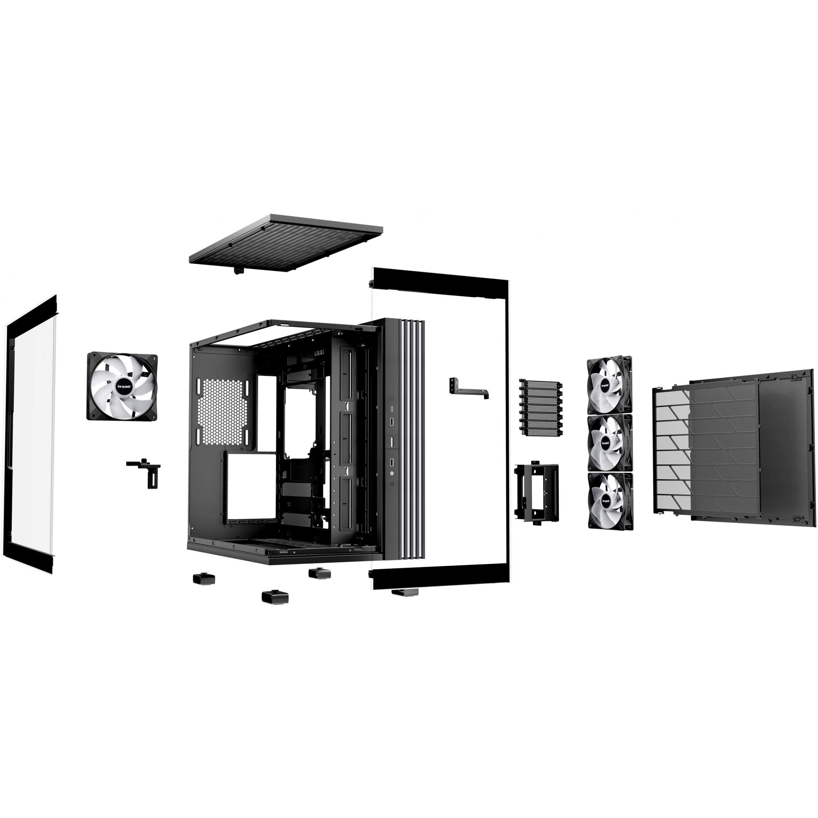 be quiet! Geh Light Base 600 LX Black