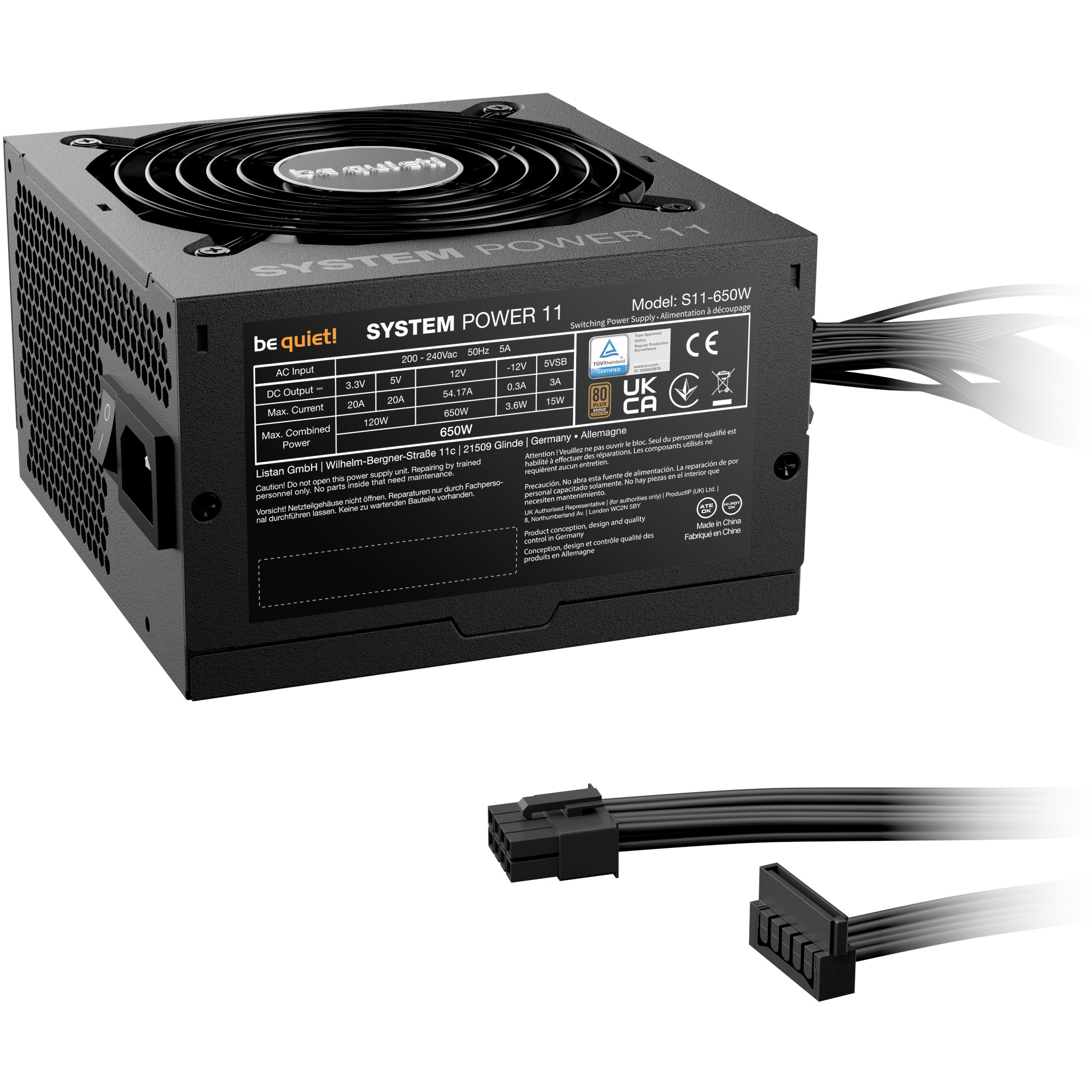 be quiet! System Power 11 650W power supply unit